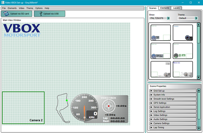 Video VBOX Setup